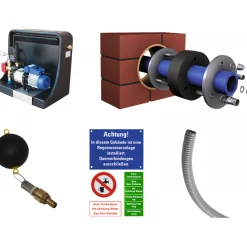 4rain Flachtank Flat S Haus-Premium Paket 4500 L