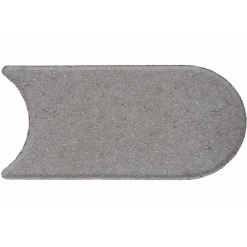 Rasenmaehkante grau 24/12/4cm