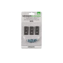 Ratioparts Messerklingen für Mähroboter Worx Landroid 9 Stück