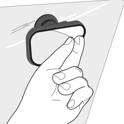 Reer Auto-Sicherheitsspiegel ParentsView schwarz