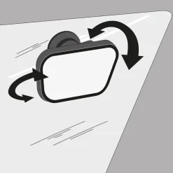 Reer Auto-Sicherheitsspiegel ParentsView schwarz