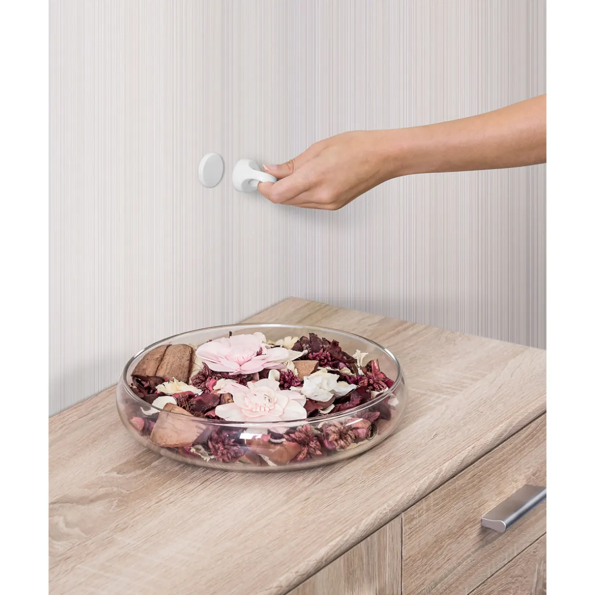 Reer Magnetschloss weiß