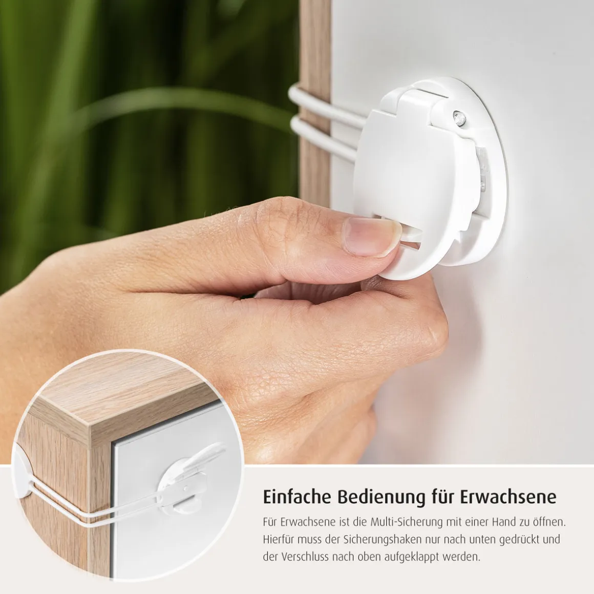 Reer Multi-Sicherung für Möbel weiß