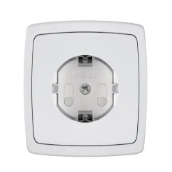 Reer Steckdosenschutz schraubbar weiß 10 Stück