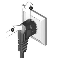 Reer Steckdosenschutz schraubbar weiß 10 Stück