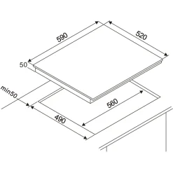 Resp. Backofenset 56l EEK A Touchc.