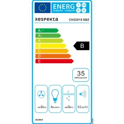 Respekta Dunstabzugshaube FTA 350 S schwarz