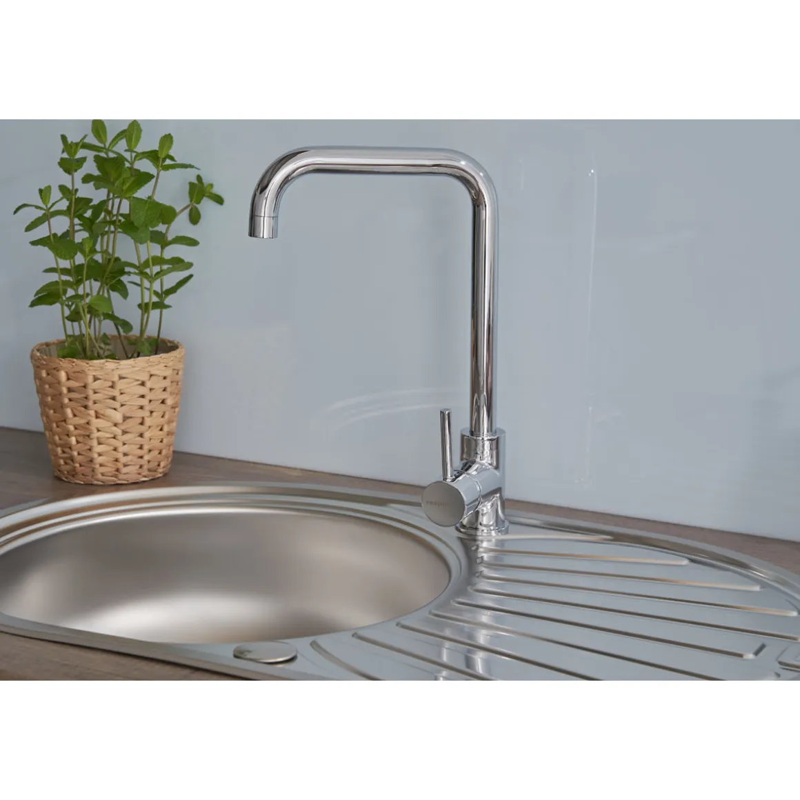 Respekta Edelstahlspüle Cansas