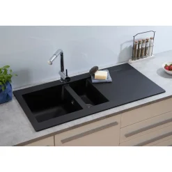 Respekta Einbauspüle Denver Mineralite