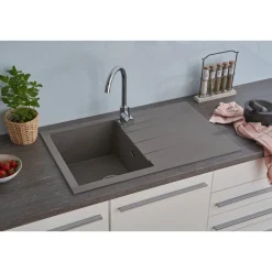 Respekta Einbauspüle Houston Mineralite