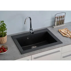 Respekta Einbauspüle Ohio Mineralite