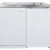 Respekta Miniküche Levin MK100WCS weiß 100 cm