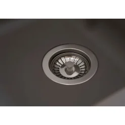 Respekta Spüle grau 86 cm Mineralit 1 Becken 1 Abtropffläche