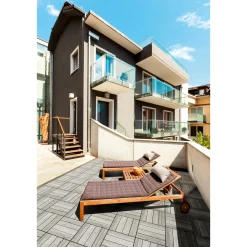 Rettenmeier Holzfliese Kiefer grau 50 x 50 cm