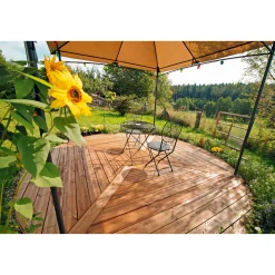 Rettenmeier Terrassendiele Kiefer/Teak 200 x 14,5 x 2,8 cm