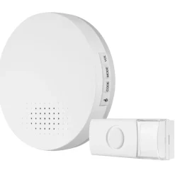 REV Ritter Funk-Gong mit Taster runde Bauform 36 Melodien 100m weiß