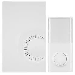 REV Ritter Funk-Gong mit Taster Basic 36 Melodien 200m weiß