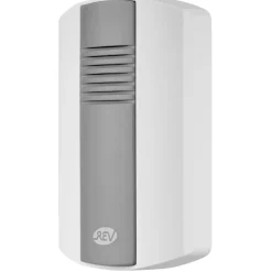 REV Ritter Gong elektronisch Batterie oder Trafo & Batterie 8 Melodie weiß-grau