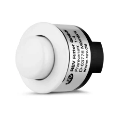 REV Ritter Klingelknopf Einbau 24V 1,5A rund weiß