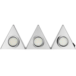 REV Ritter LED-Unterbauleuchte TrianglePromo 3 x 1,8W m Schalter