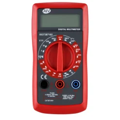 REV Ritter Vielfachmessgerät digital mit Signalgenerator schwarz/rot