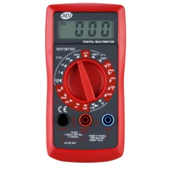 REV Ritter Vielfachmessgerät digital mit Signalgenerator schwarz/rot