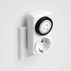 REV Ritter Zeitschaltuhr innen mechanisch Standard 48 Schaltzeiten weiß