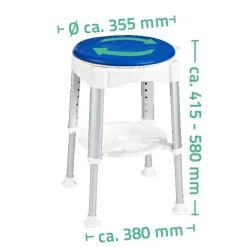 Ridder Bad-Hocker höhenverstellbar