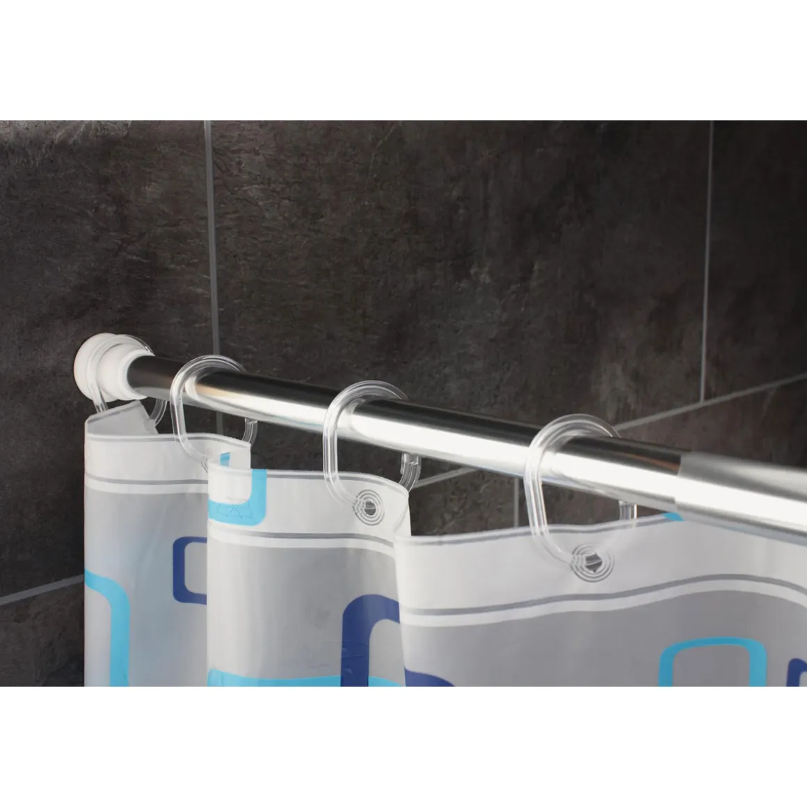 Ridder Duschvorhang Retro Folie 180 x 200 cm