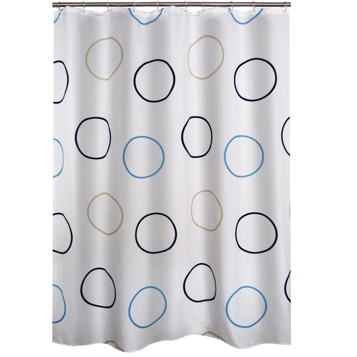 Ridder Duschvorhang Ring Textil 180 x 200 cm