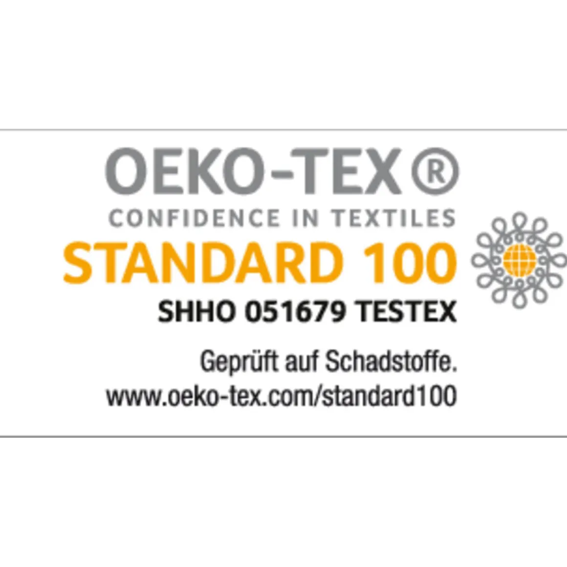 Ridder Duschvorhang Ring Textil 180 x 200 cm