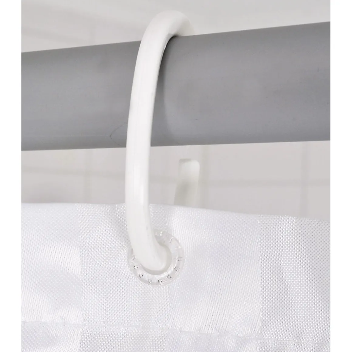 Ridder Duschvorhang Ring Textil 180 x 200 cm