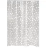 Ridder Duschvorhang Schneeflocke Folie 180 x 200 cm