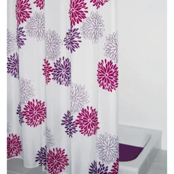 Ridder Duschvorhang Textil Sandra ca 180 x 200 cm lila