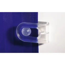 Ridder Duschvorhangklammer Fix It transparent 2 Stück