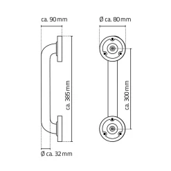 Ridder Haltegriff Sam S schwarz