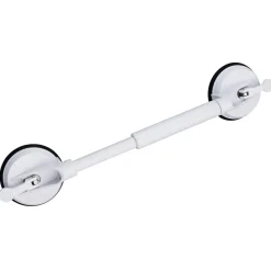 Ridder Reisesauggriff mit 2 Saugern 44,5-57,5 cm teleskopierbar weiß