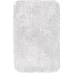 Ridder Teppich Chic 60 x 90 cm weiß Polyester-Microfaser