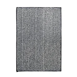 Ridder Teppich Fresh 60 x 90 cm schwarz Polyester