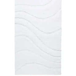 Ridder Teppich La Ola 60 x 90 cm weiß Polyester