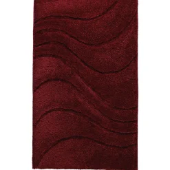 Ridder Teppich La Ola 60 x 90 cm weinrot Polyester