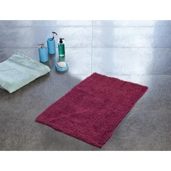 Ridder Teppich Soft 55 x 85 cm beere Polyester-Microfaser