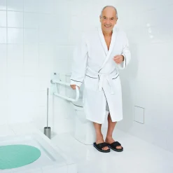 Ridder WC-Aufstehbügel 76 cm klappbar weiß