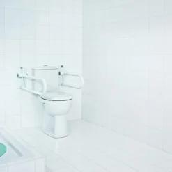 Ridder WC-Aufstehbügel 76 cm klappbar weiß
