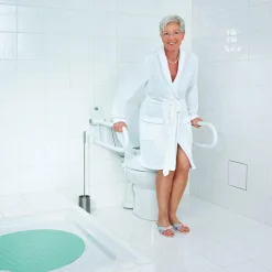 Ridder WC-Aufstehbügel 55,5 cm klappbar weiß