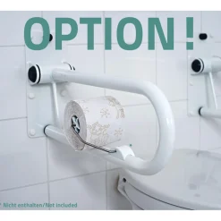 Ridder WC-Aufstehbügel 55,5 cm klappbar weiß