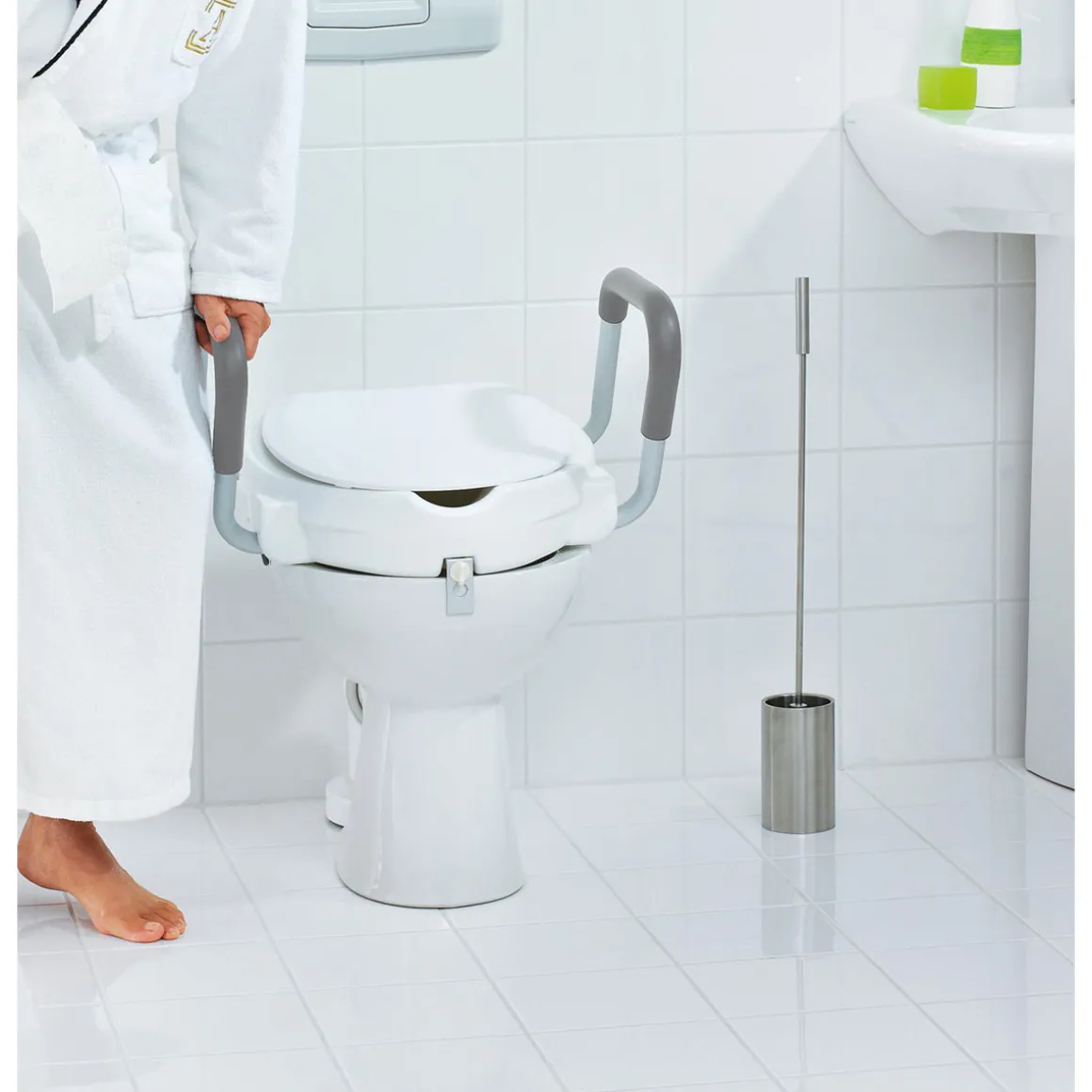 Ridder WC-Bürste mit langem Stiel Edelstahl