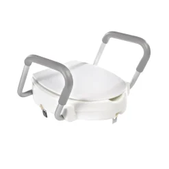 Ridder WC-Erhöhung 10 cm mit Griffen und Deckel weiß