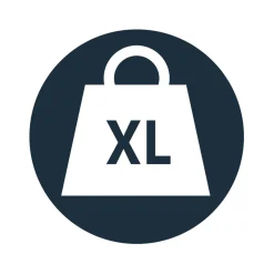 Ridder XL-Adapter für Duschklappsitz Pro chrom