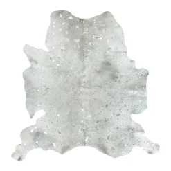 Rindlederteppich Fly 110 grau/silber